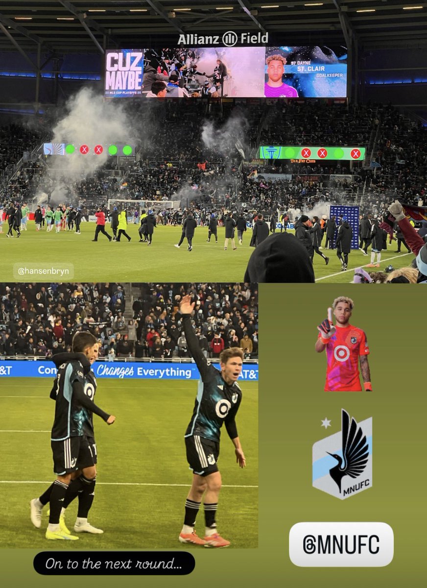 pegstweetings's tweet photo. That was a thriller 😬 Down to the 10th PK, goalie vs. goalie, and DSC wins it 😀 #MNUFC https://t.co/4RcFL88vOv