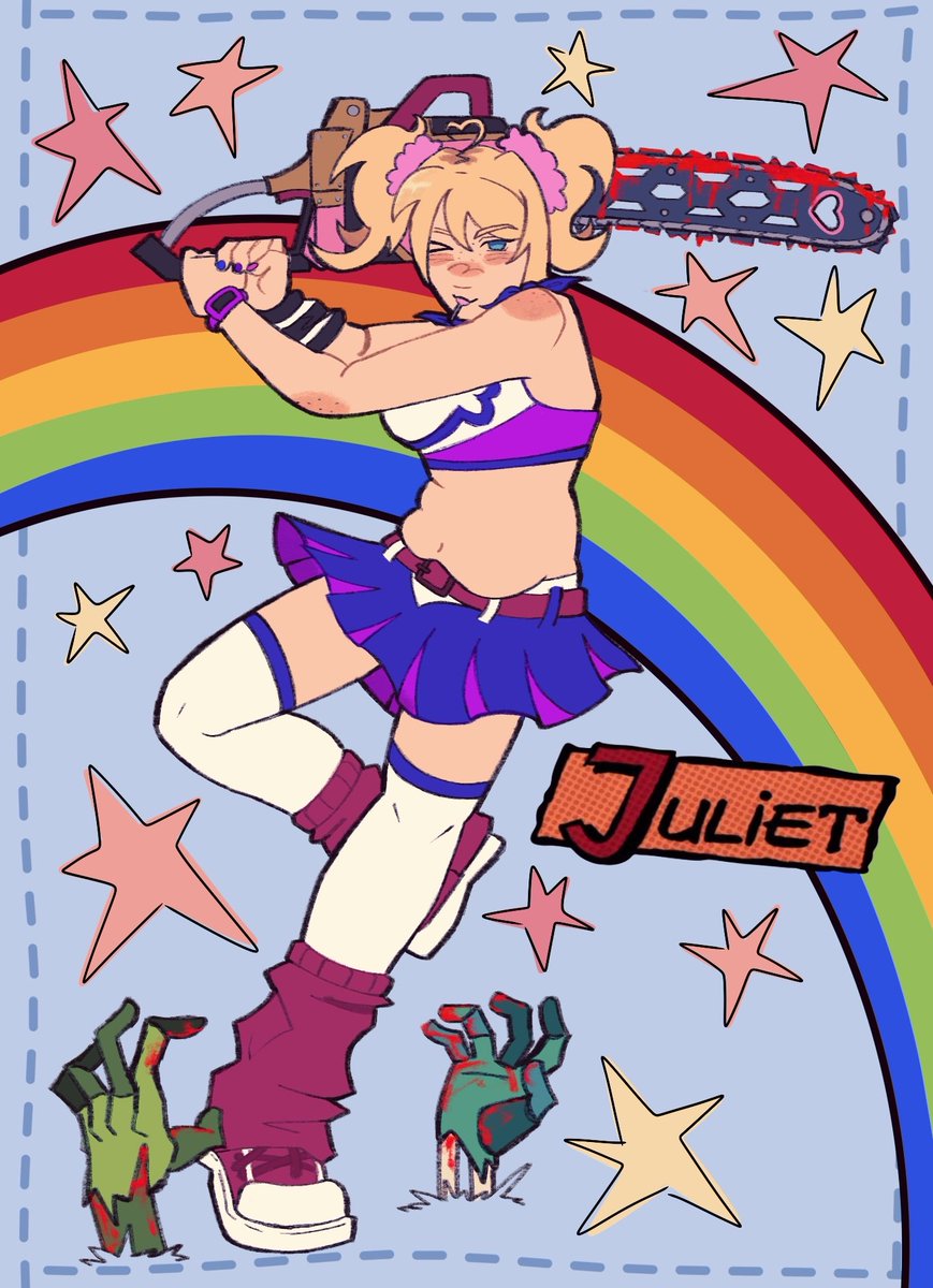 killing zombies gives me total wood! ^_^
#julietstarling #lollipopchainsaw
