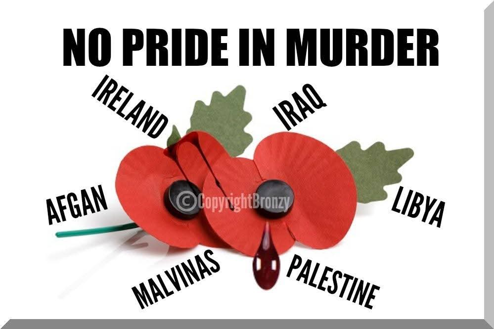 BronzyGuevara's tweet photo. On the 11th Hour, the 11th day, the 11th month does not represent me, not in my name will i wear the British blood stained poppy of Shame,
it's a emblem of colonialism and Genocide,
Lest we will never forget
#BloodySunday #Poppyfascism
#Derry https://t.co/k4rBloGbAo