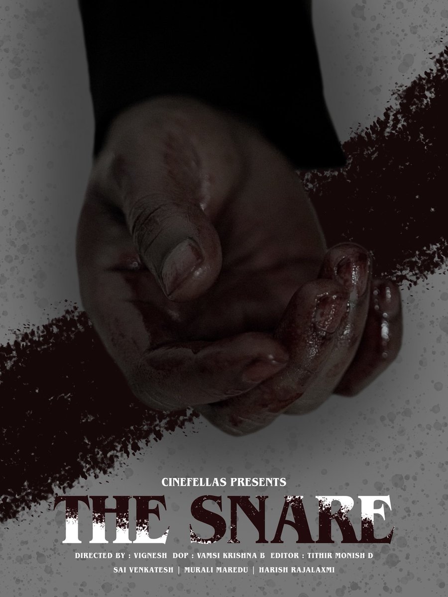 SanjaySahu_289's tweet photo. Our next short film releasing in 2 days.
#CineFellas coming back with #TheSnare ๐ https://t.co/EmDvgNisJK