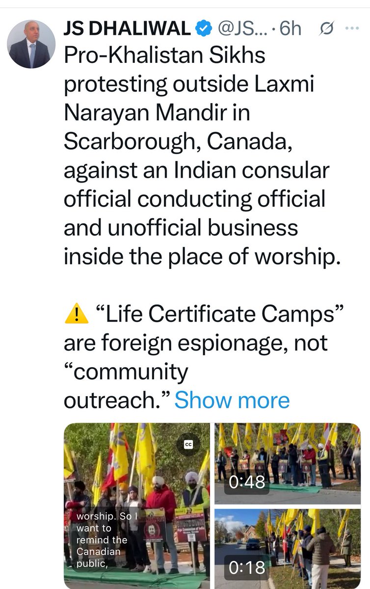 Amar Jit Singh IFS(Retd)🇮🇳 tweet media
