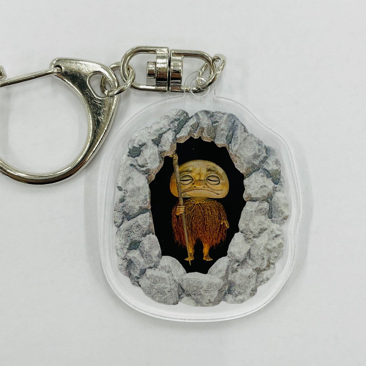 カプセルトイ「妖怪洞窟アクリルキーホルダー Vol.1」から「油すまし