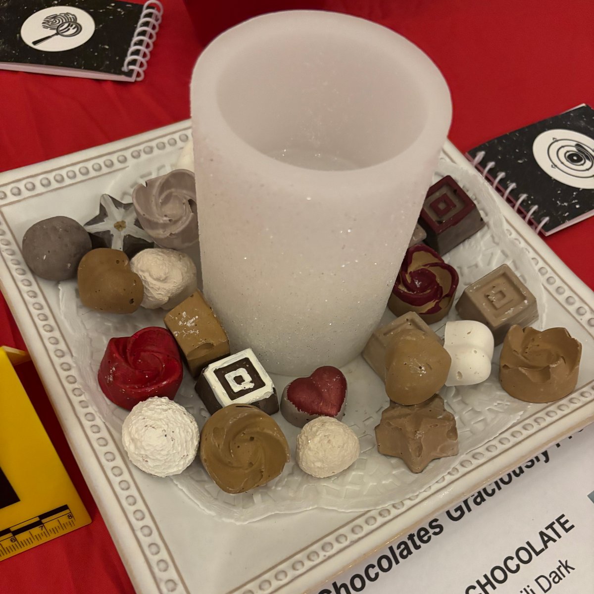 chocolatoriumvt's tweet photo. We were pleased to donate our maple creams for tonight's Dying for Chocolate murder mystery fundraiser event presented by Winhall Stratton Community Food Shelf. Thank you to everyone who came out and participated!

#maple #vermont #vermontlife #vermontliving #foodshelf #foodbank https://t.co/7rkf7kAaoz