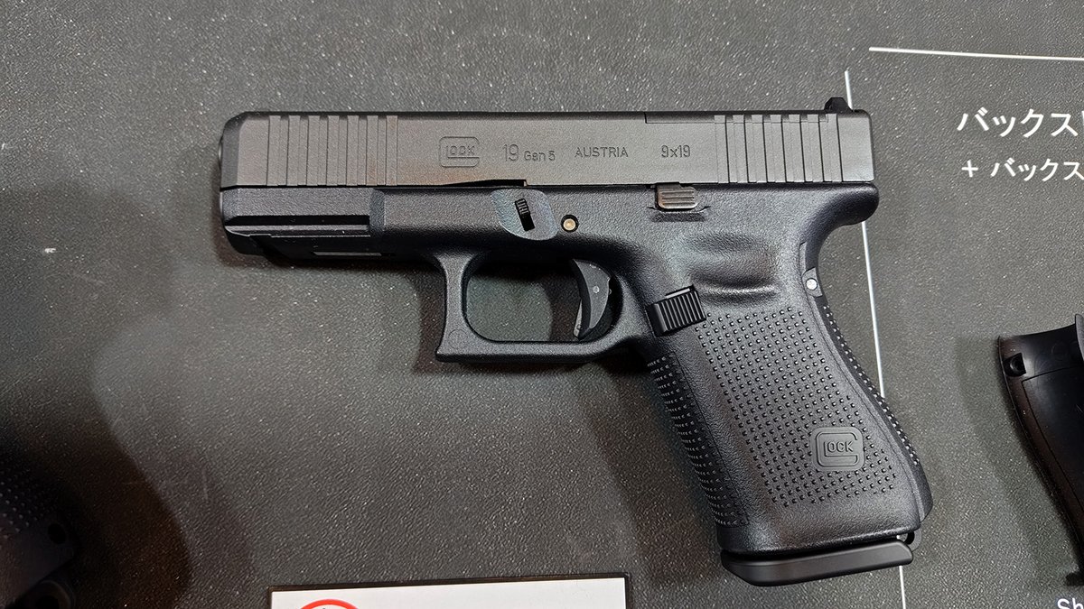 ガスブローバック『G19 Gen5 MOS』、展示中！ 発売時期と価格について