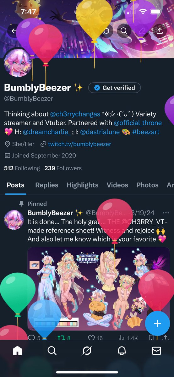 BumblyBeezer ✨ tweet media