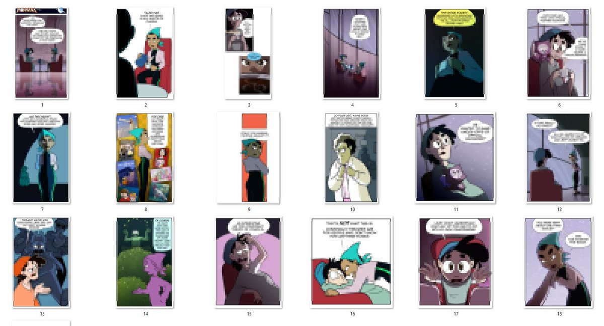 MonvanaComic's tweet image. Making progress on the next MONVANA. 18 panels done! 
Really excited for this one, stay tuned