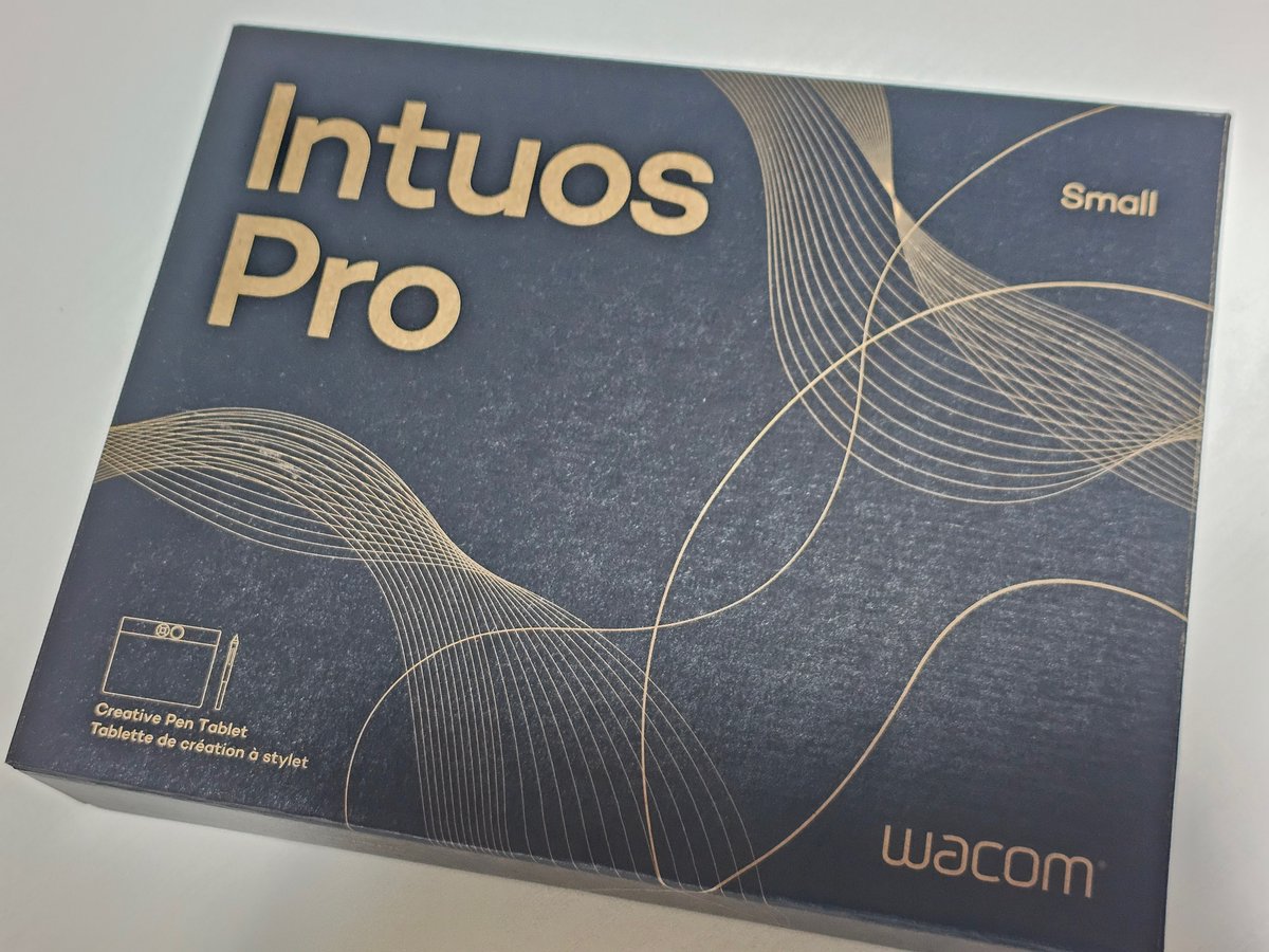 MovinkPad Pro 14 を試しに行ったのですが色々触った結果気に入った Wacom Intuos Pro を買った
久しぶりの板タブです