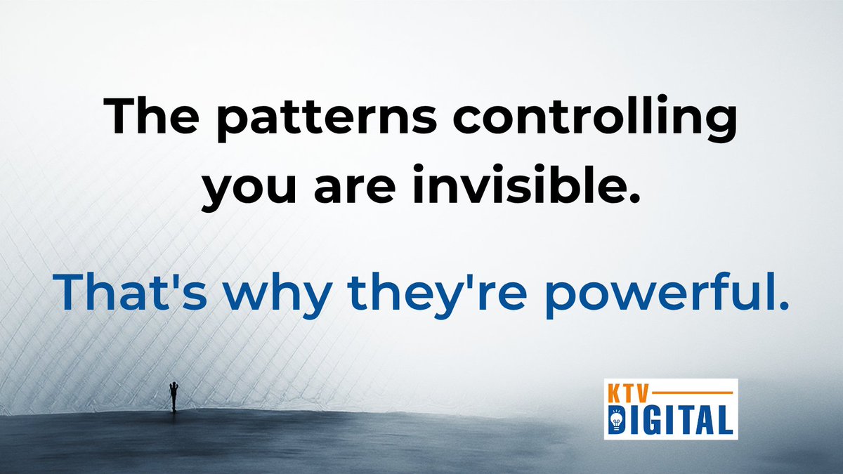 KevinVaughanTX's tweet photo. Turns out I only knew the story I told myself.

The real patterns controlling my business decisions? Completely invisible to me.

Until AI helped me connect dots I couldn't see alone.

Ready for real self-awareness? Message me to get Unstuck. 

#unstuck #personaloptimization https://t.co/zo1ObfyPf6