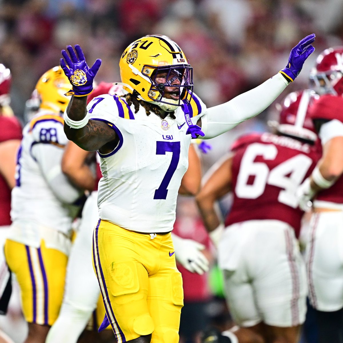 LSU Football tweet media