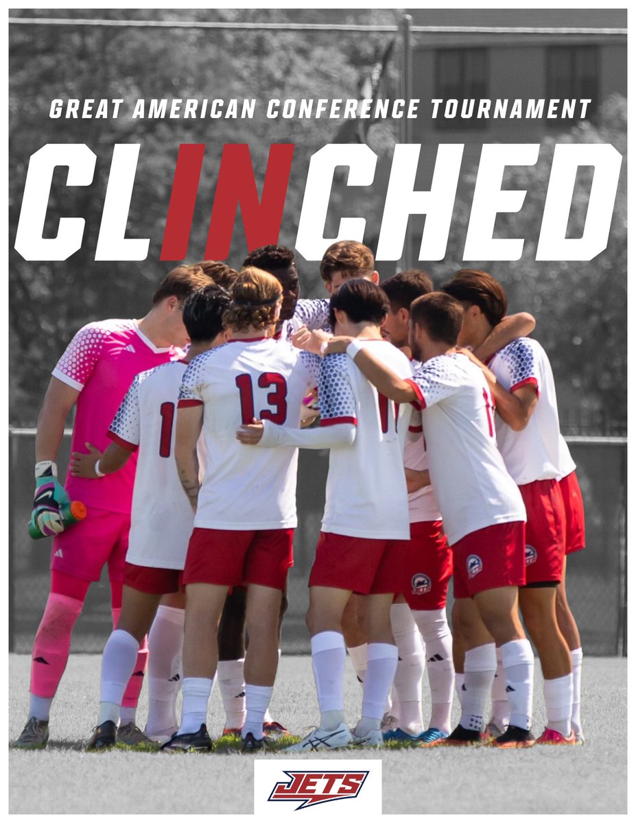 WE'RE IN! 

Jets secure a spot in the GAC/MIAA Men's Soccer Championship with a draw against NSU! 

#JetPower✈️