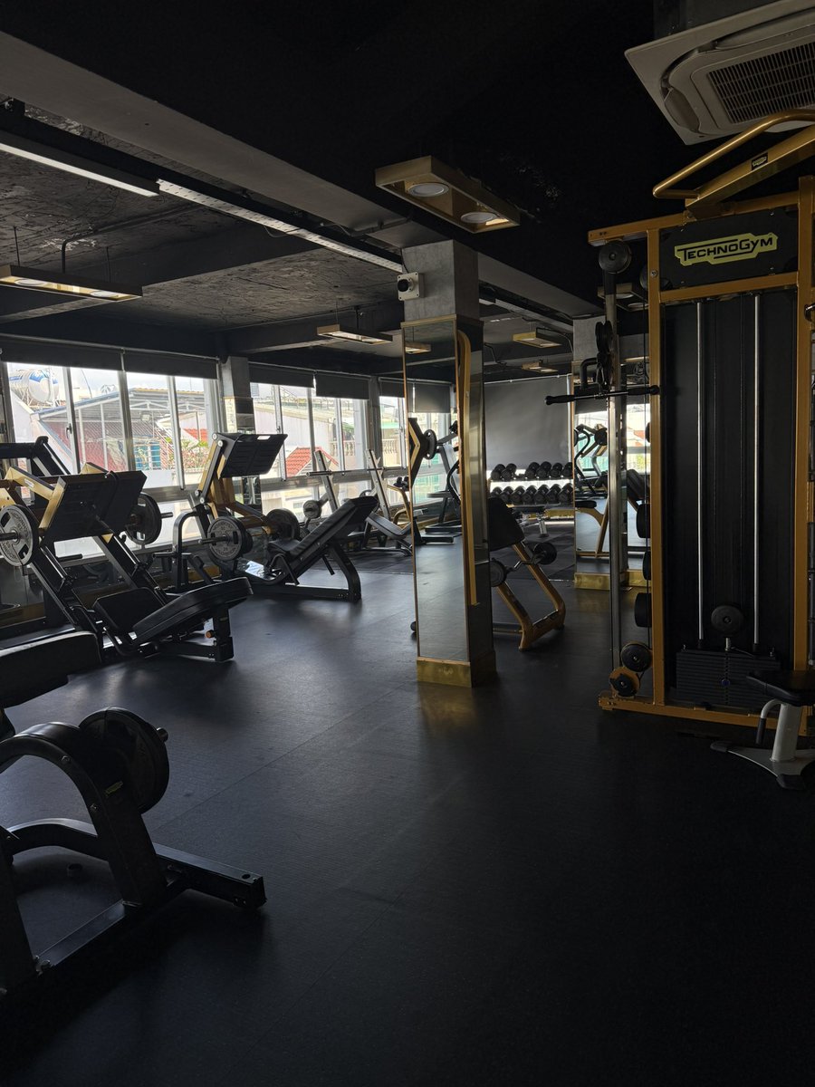 Loopierr's tweet image. morning gym session then let’s get to work on stream 🩵