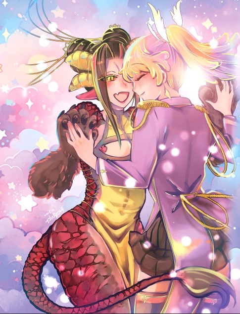tikalyang's tweet photo. #oc   #少女騎士X龍龍 https://t.co/1EBkUas66O