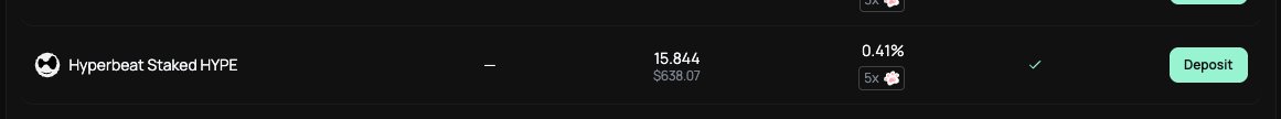 0xweb3_surge's tweet image. What about 4 protocol points? together?

sounds weird or even possible! Yes its possible in hypeEVm with hype and with thBill by @Theo_Network 
May be check out first, then Judge! ⏬

1. Supply hype to @hyperbeat 
 start with hyperbeat, suppy $hype and you will get beHYPE. do…
