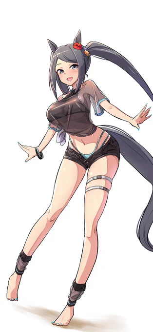 #ウマ娘 #マリタイムシッパー ご依頼ありがとうございました!! モブウマ娘はあまり気にしたことがなかったのでいい機会でした