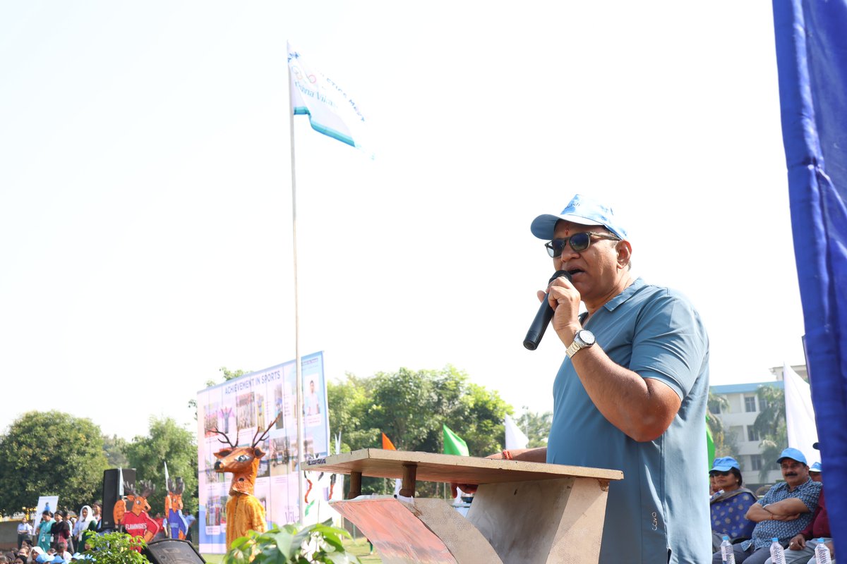 iamdmkrishna's tweet image. A wonderful start to Khelo Krishna Vikash - 23rd Annual Athletic Meet 2025 at Krishna Vikash Group of Institutions, Bargarh.

#krishnavikash #kvgi #annualathleticmeet #khelokrishnavikash #sports