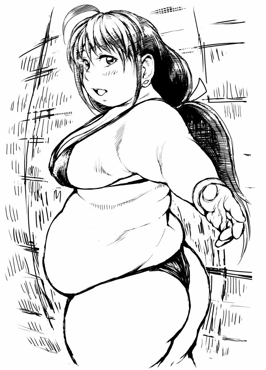 #いいおなかの日 エロゲ「デブプラス」のヒロイン、山本凛々花さん 