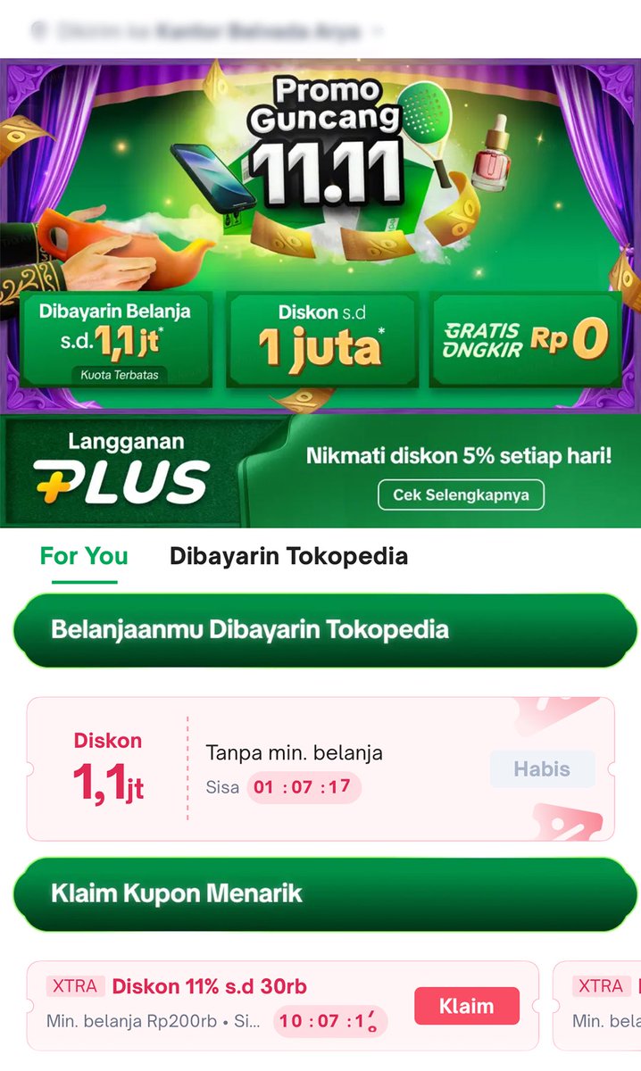 Tokopedia tweet media