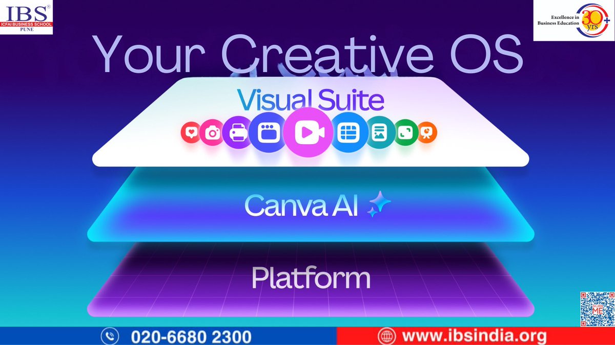PuneIbs's tweet photo. 🚀 Canva Creative Operating System is here!
Where creativity meets AI — design smarter, faster &amp; better 🎨⚙️
A new era for creators, students &amp; innovators 🌟

#Canva #CanvaOS #CreativeOperatingSystem #IBSPune #IBSAT #DesignInnovation #AIinDesign #DigitalCreativity https://t.co/1WNlPIi6QE