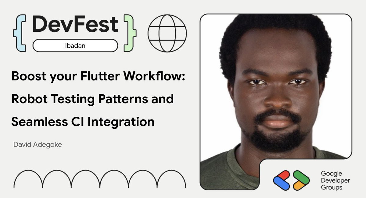 Blazebrain01's tweet photo. Did a workshop on Robot Testing Patterns at @gdgibadan Pre-DevFest series yesterday.โจ
Really enjoyed the entire class, the people were amazing, asked questions and got clarifications.
It was an overall amazing experience.โจ
#DevFestIbadan https://t.co/nXCrDuL4NB