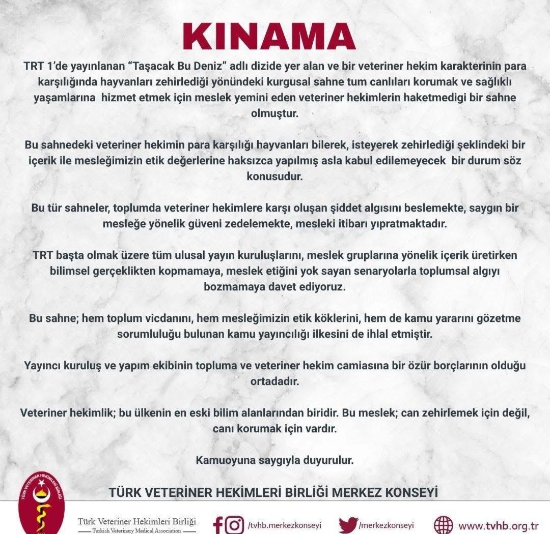 Veteriner Hekimler hem insan hem hayvan hem gıda hem de çevre sağlığı için görev yapan hekimlerdir 
#kınıyoruz