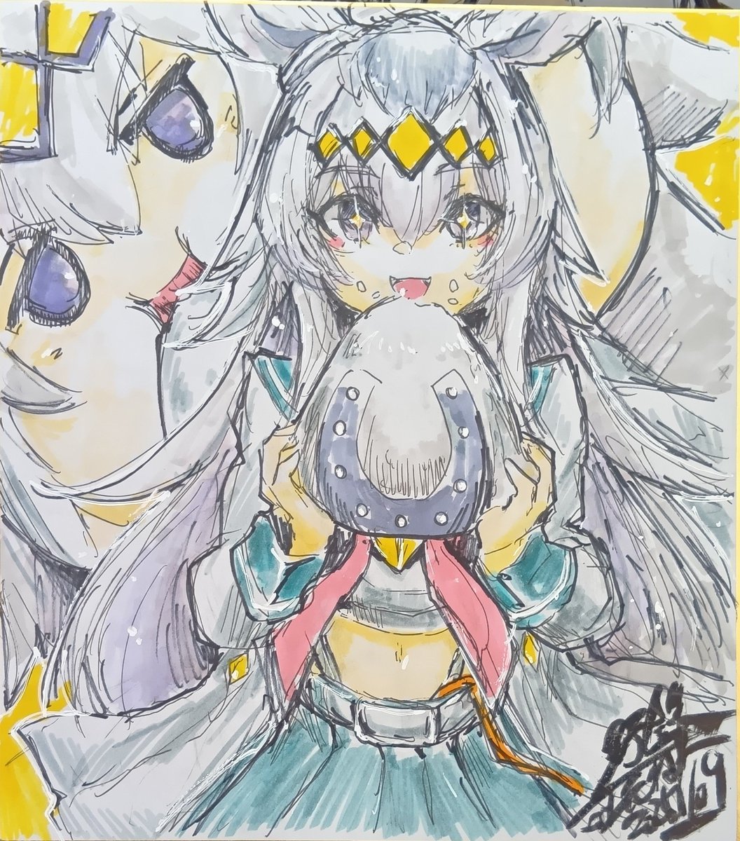プリステ終了。
今日は雨模様&新会場ながらも大変な盛況。自スペにも色々な方に新刊&色紙手に取って頂けた。感謝。
次回11/23ゲームアンティークに向けて準備したい。 