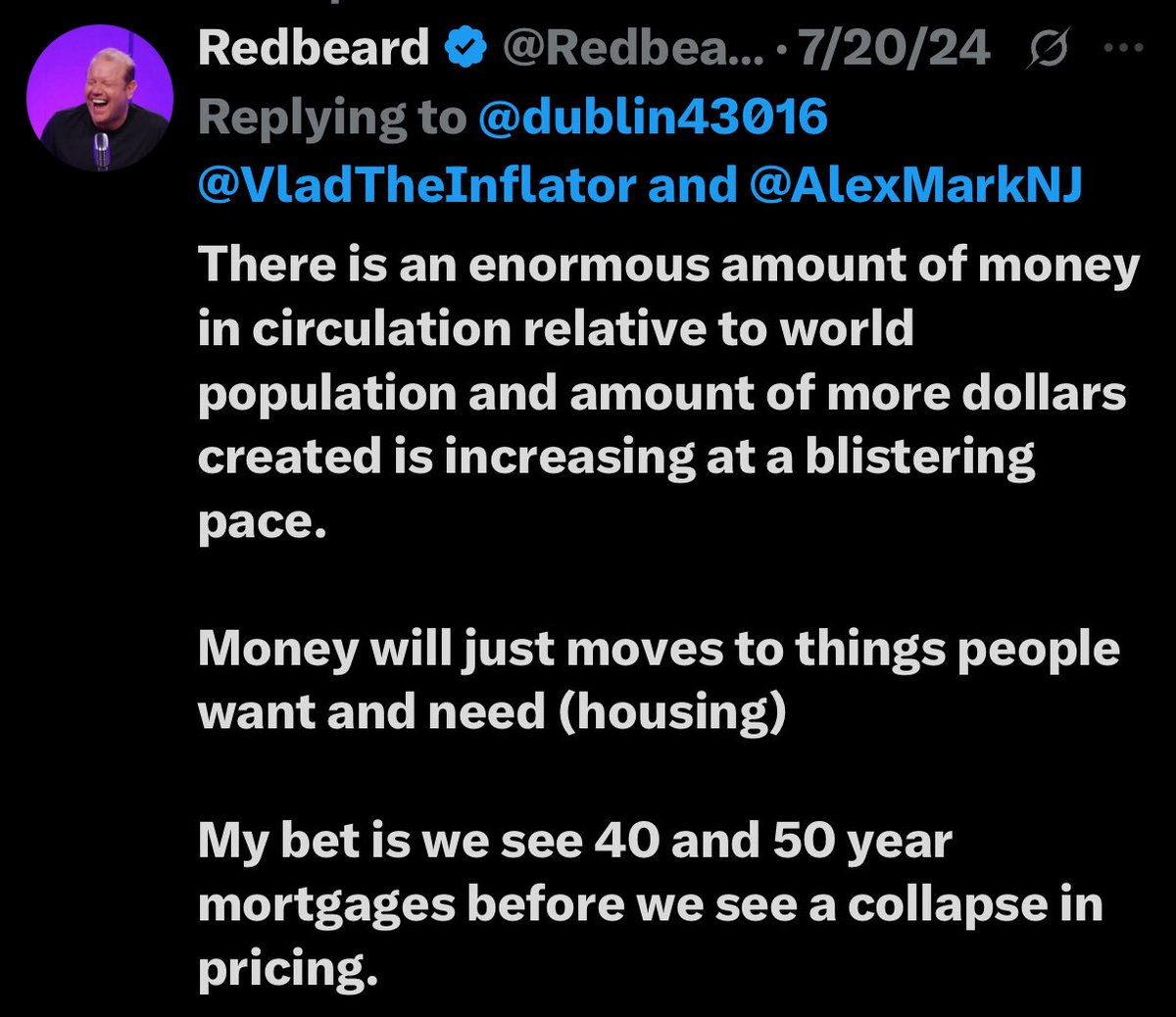 RedbeardAI's tweet image. 50 year loans incoming! 🤣