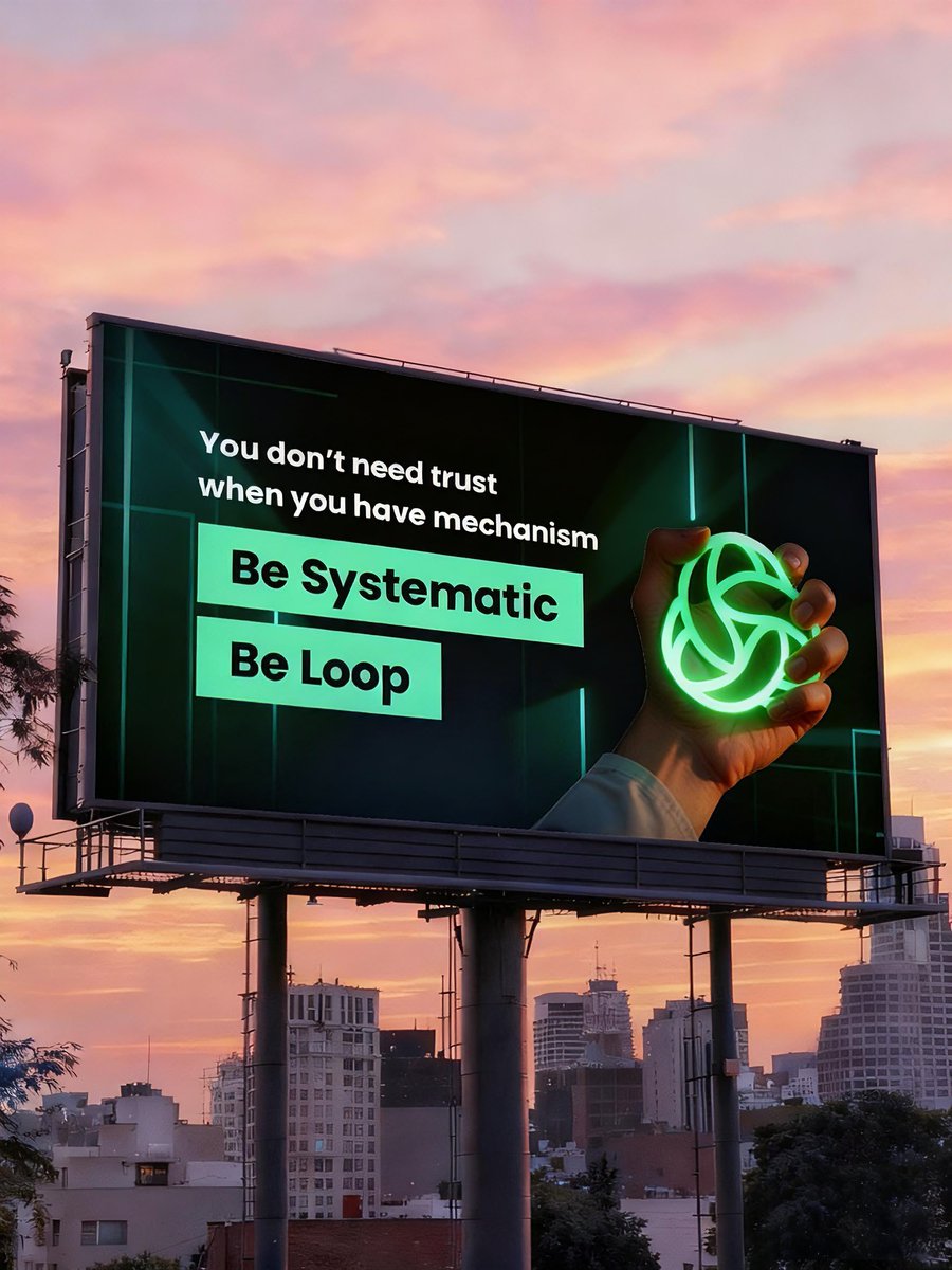 LoopFinance_Bsc's tweet image. You don’t need trust when you have mechanism.
be systematic.
be loop.
#LoopFinance #Web3