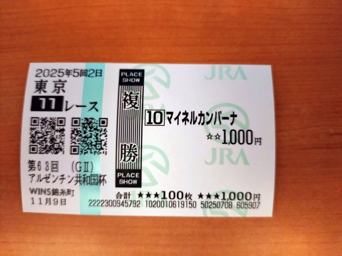 津村の複勝は結構儲からないんだよね だからお金すごく困ってるよ〜