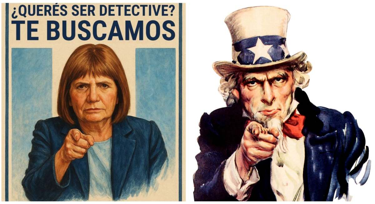 Argentina tira del Tío Sam para promocionar la carrera de detective en la Policía dozz.es/j2mnv4