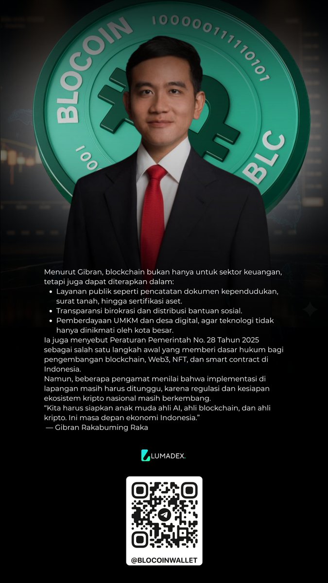 BlcToken's tweet image. Percaya Gak Percaya Suatu Saat BLC Akan Jadi Obrolan Dunia 🌎 !!

#blocoin #BLC #BlockchainIndonesia #btc #PSNChain #Ethereum #Crypto #cryptocurrencynews