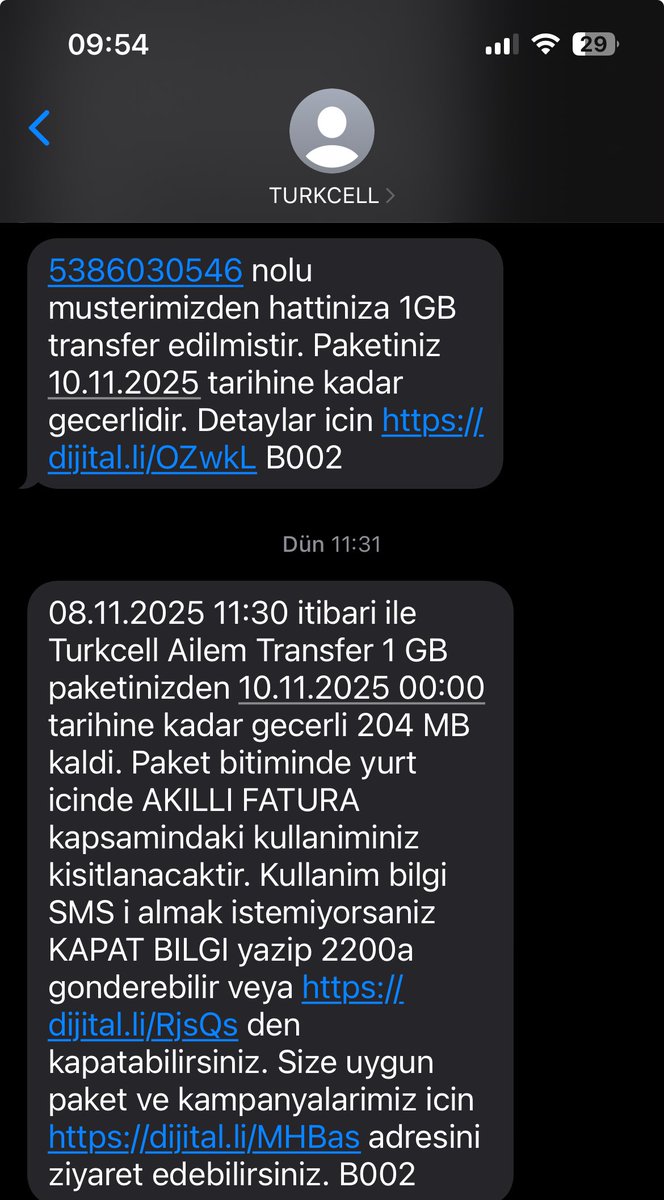 Safak_D_'s tweet photo. @TurkcellHizmet @boraerdin @Turkcell Sadece navigasyon uygulaması açık bir şekilde araba kullandım. 2 saatte nasıl 1.5 GB hattımdan aldınız ? 

Hadi onu geçtim. Acil durum için eşim 1 GB gönderdi. O günden bugüne kadar hücresel veri kapalıydı. Ne ara o 1 GB aldınız ?? Ekran görüntüsü aşağıda. https://t.co/6IxccM94Rq