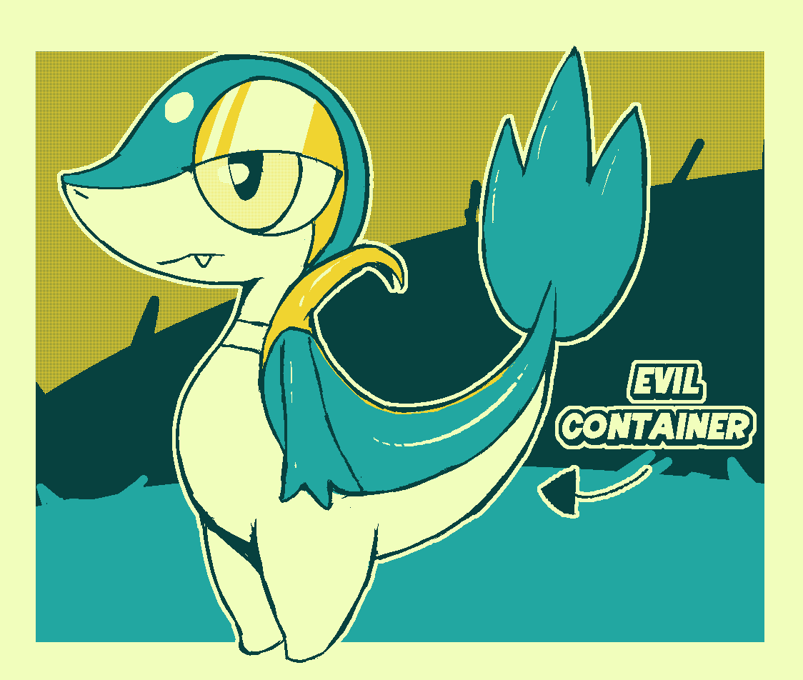 Just a Snivy. - Pokemon series (1996)