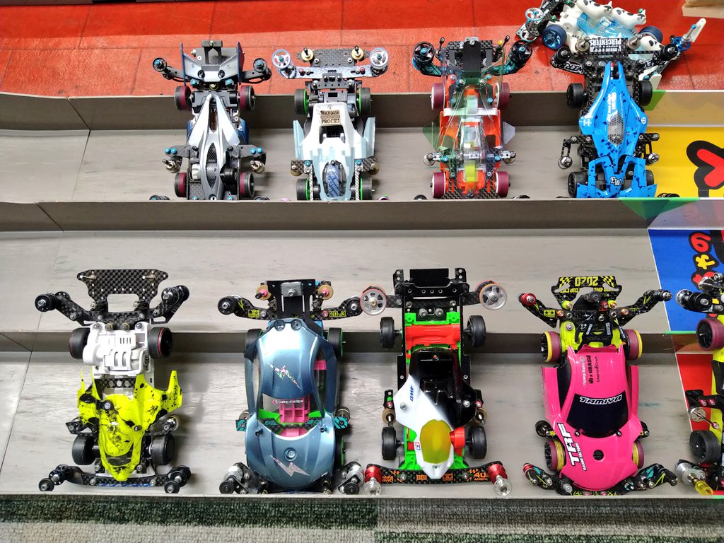 本日はミニ四駆HOTBOX杯にご参加いただき誠にありがとうございます！
次回大会は11/16(日)ストッククラスを開催いたします。引き続きエントリーお待ちしております😊
#ミニ四駆
#mini4wd