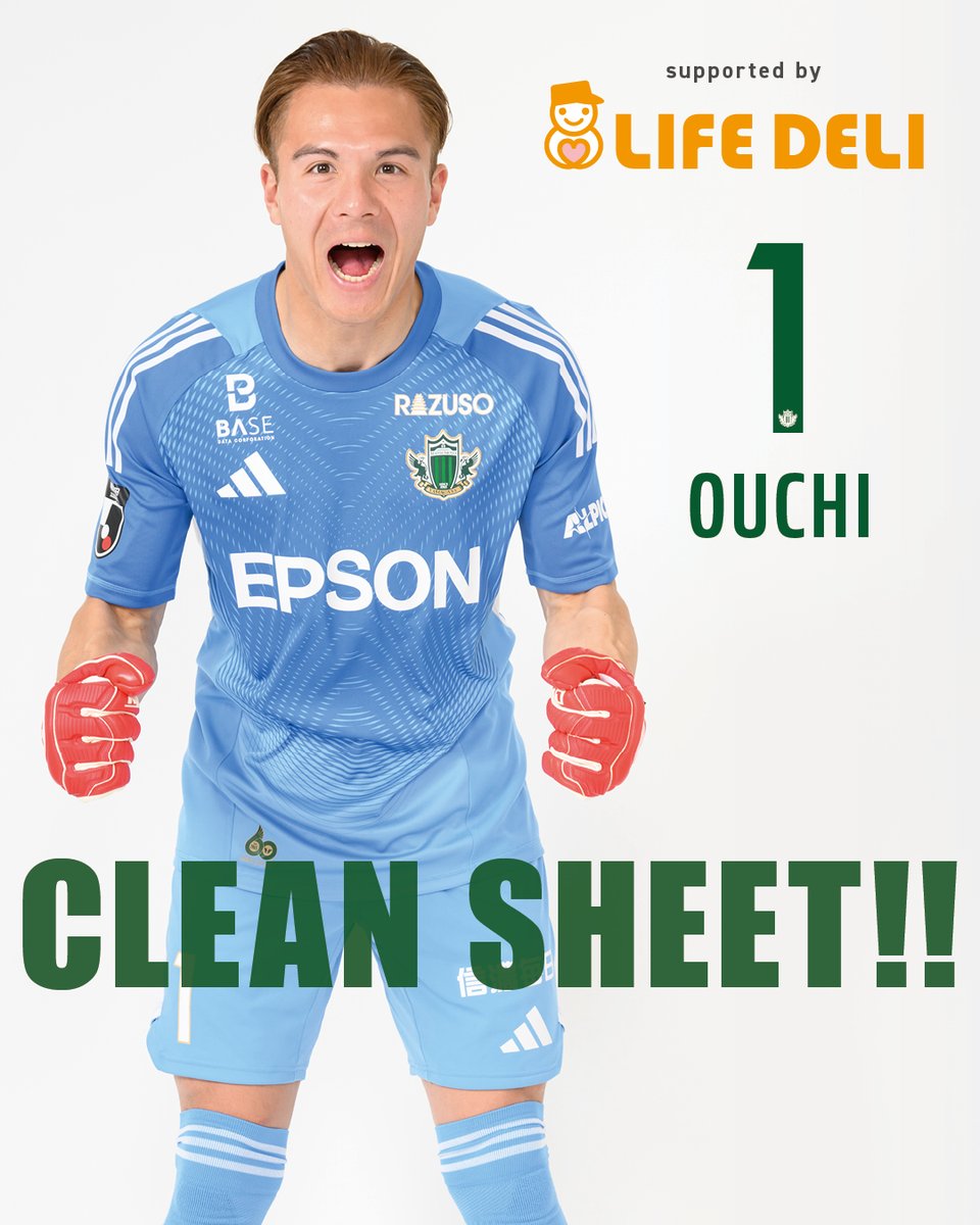 11/9🆚高知】 ＼CLEAN SHEET!！／ #yamaga #onesoul #熱晴 #jleague