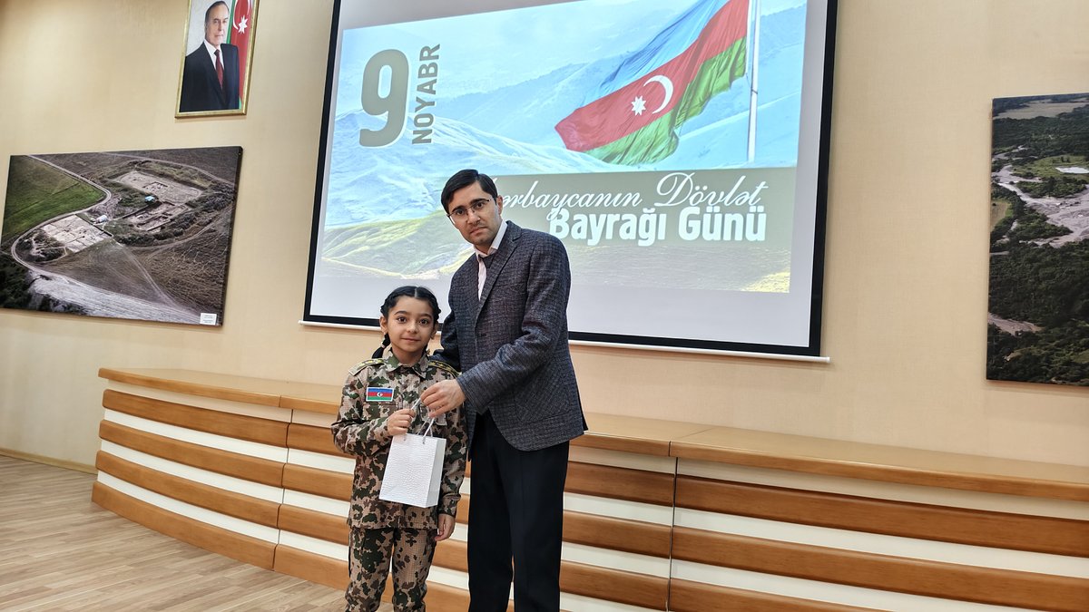 Qəbələ Dövlət Tarix-Bədii Qoruğunda Dövlət Bayrağı Günü münasibətilə tədbir keçirilib
facebook.com/QebeleDTBQ/pos…