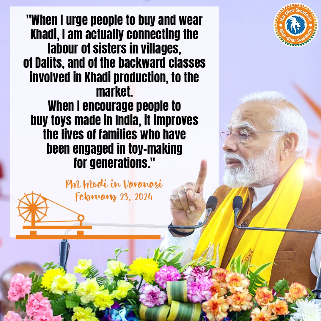 BJPSTMORCHA's tweet image. When you choose local, you uplift lives. 

Every purchase becomes a connection — from the hands that create, to the heart that values.

#VocalForLocal 
#ModiHaiToMumkinHai