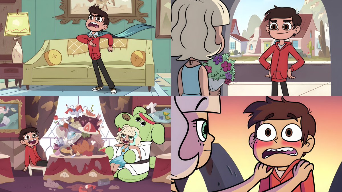 Jr_GKev_THLs_HQ's tweet photo. 8 years ago, "Demoncism/Sophomore Slump" debuted on #DisneyXD. Fascinat- Pony Head is AGAINST TOMSTAR!? Can't blame.🤫
Meanwhile... the Jarco breakup.💧 It was necessar- DON'T! YOU'LL REGRET IT!🤨
Look out Mewni! HE'S BACK!
#StarVsTheForcesOfEvil #SVTFOE #StarButterfly #MarcoDiaz https://t.co/cbFvixwWn4