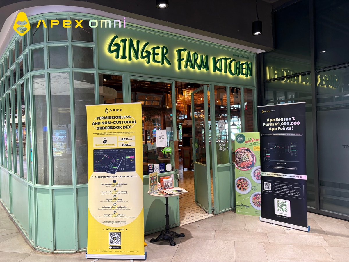 ApeXProtocolCN's tweet image. 🦍 ApeX Social: Trading That Pays 正在进行中 — 立即参与抽奖！

⏰ 活动倒计时：72小时

🔥 参与方式：
1️⃣ 发布推文并带上 #ApeX #ApeSeason1 #ApeXOmni
2️⃣ 艾特 @ApeXProtocolCN 

💰 奖池：100U ｜ 奖励：10U/人
🏆 点赞、浏览、互动越多，中奖机会越高！ 

#ApeXOmni #ApeSeason1 #TradeToEarn…