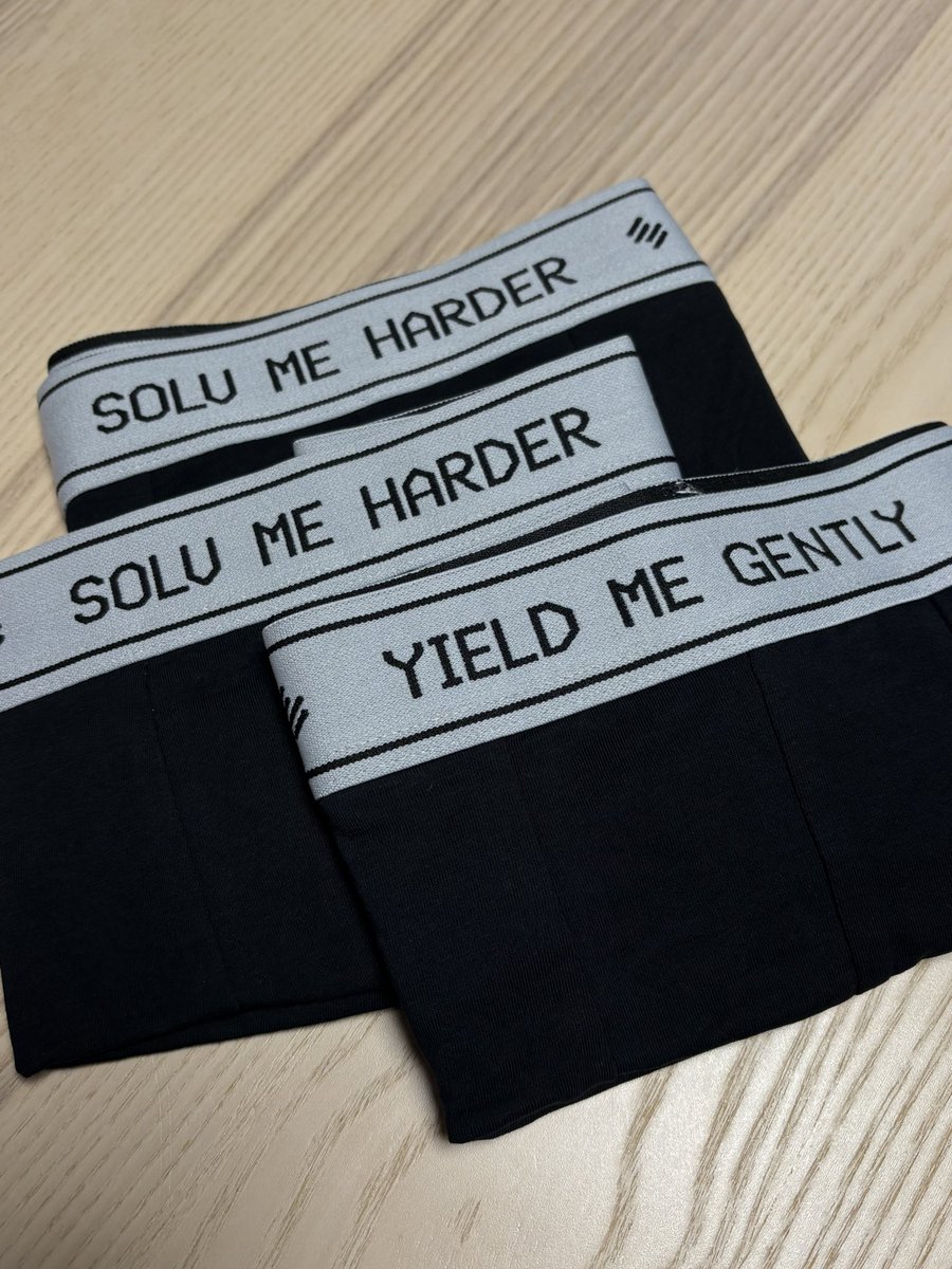 탈루스 <a href="/TalusNetwork/">Talus 🐸</a> 밋업에 미디어 파트너로 참여해서 다녀왔습니다 :) 그리고 드디어 실물 영접한 @solvprotocol 팬티 ㄷㄷ … 한가득 챙겨준 <a href="/Octoberr1004/">Aussiekoala 🐨</a> 에게 무한 감사를 🙏 이게 내 빅토리아 시크릿이다 .. 🥵