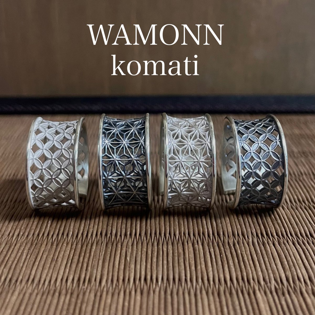 プレゼント企画🎁

写真のリングからお好きな柄と色を抽選で1人様にプレゼントいたします
写真に無い青海波もお選びいただけます！

もし今後出て欲しい柄があれば教えてくださると嬉しいです( ´ ▽ ` )

【期間】
〜11月12日(水)23:59

【応募方法】
・フォロー
・リポスト
・固定ツイートの閲覧