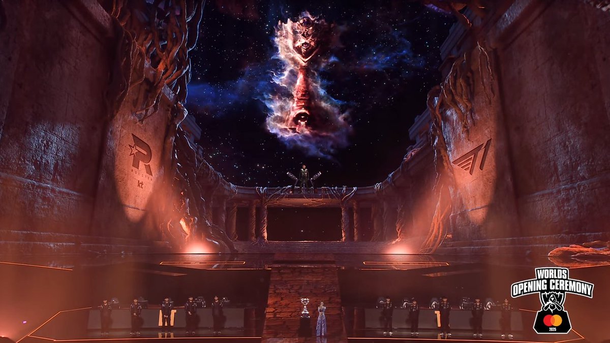 Absolutely one of the best opening ceremonies of all time, I AM IN TEARS #Worlds2025