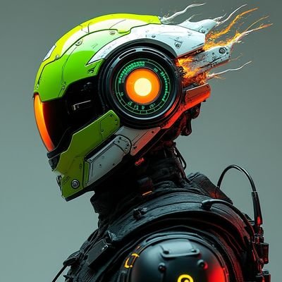 我喜欢自行车和恶灵骑士的美学风格。
我设想的这个角色就像一个孤独的半机械人，骑着摩托车驰骋在沙漠中。

我脑海里已经围绕这个角色构思了一整套漫画系列。