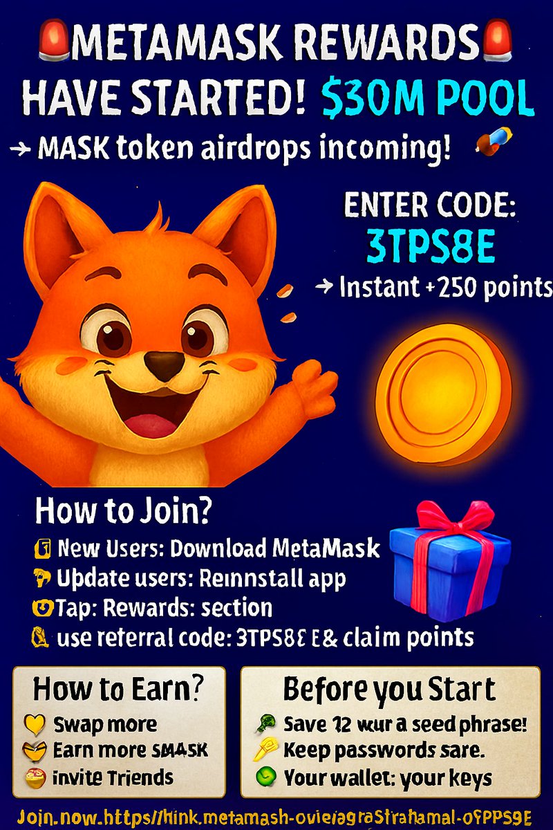 coinnetwor82855's tweet image. 🚀💥 TODAY’S CRYPTO QUIZ – 09.11.2025 💥🚀
💎 Claim your daily wins &amp;amp; boost your rewards! 💎

🏆 #Arichain → ❌ (  Ended metamask account )❤️‍🔥
🏆 #Xenea → 🅱️ 
🏆 #MarinaProtocol → 🅰️
🏆 #SpurProtocol → 🅰️
🏆 #SyntaxVerse → 🅲
🏆 #Knovus → 🅱️ 
#knovuspromecode : COMMUNİTY77…