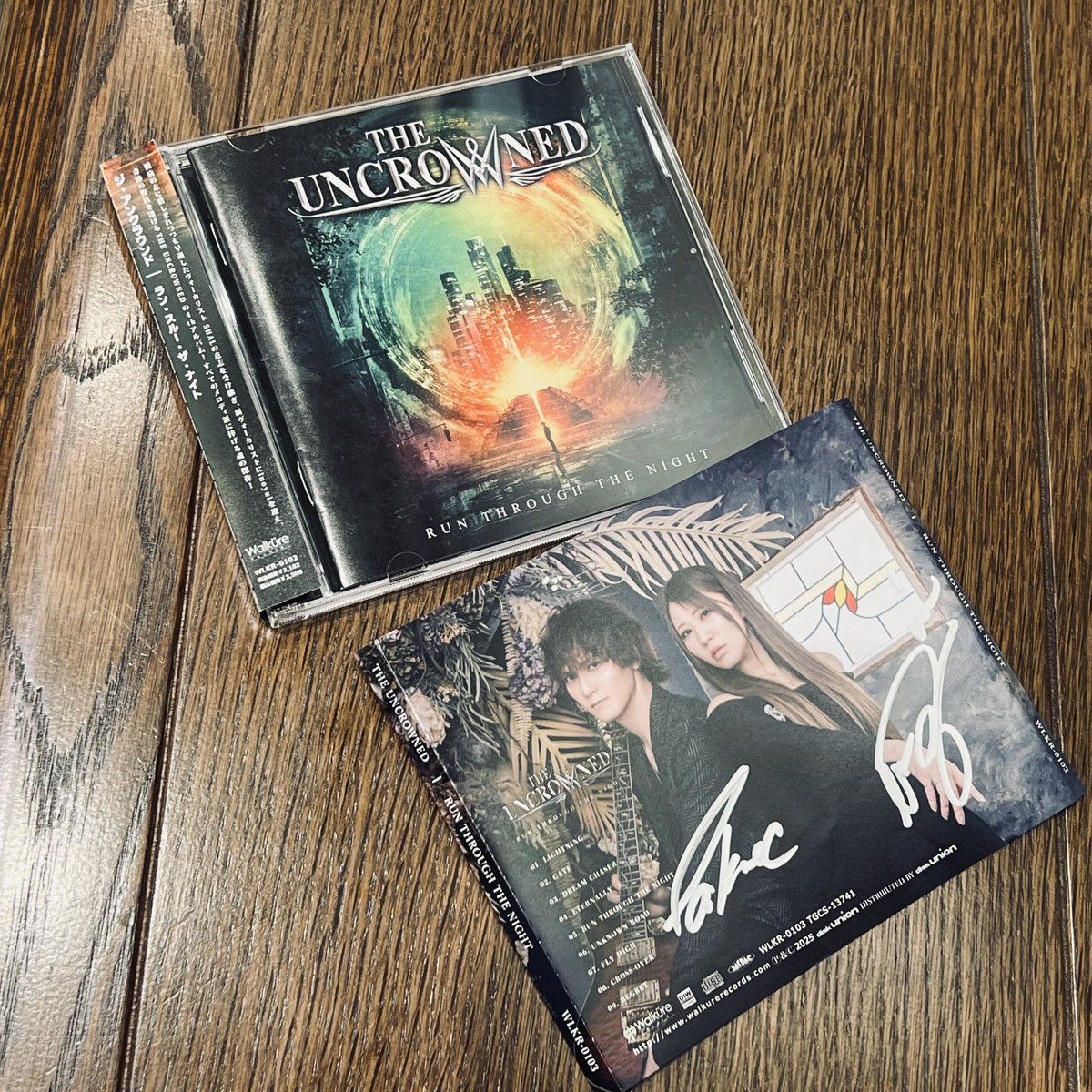 昨日の川崎は所用の為行けなかったけど、今日はTHE UNCROWNEDのサイン