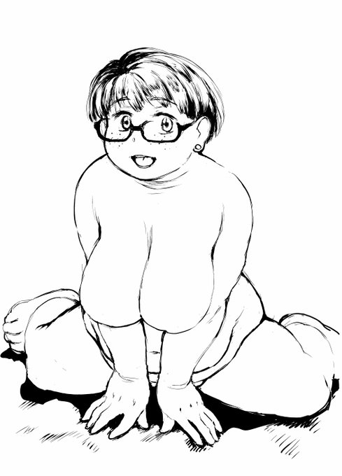 #いいおなかの日 ぽっちゃり+メガネ+いじめられっこ+TSF