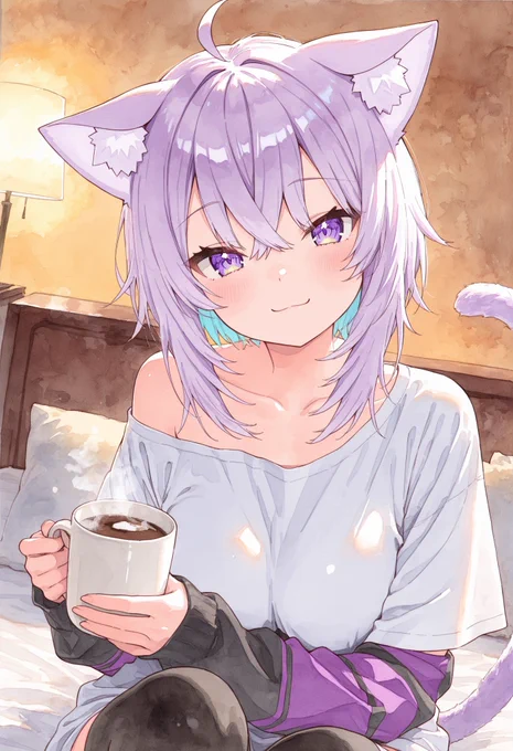 おはよぉ～コーヒー淹れたけど飲む?