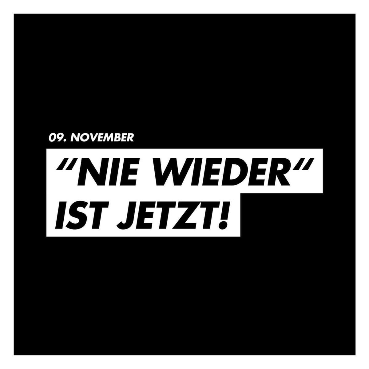 In der Nacht vom 09. auf den 10. November 1938 brannten Synagogen und jüdische Geschäfte. Einer der schwärzesten Geschehnisse in der Deutschen Geschichte. Und auch heute fühlen sich Jüdinnen und Juden in Deutschland nicht sicher. Antisemitische Angriffe haben zugenommen. Deshalb