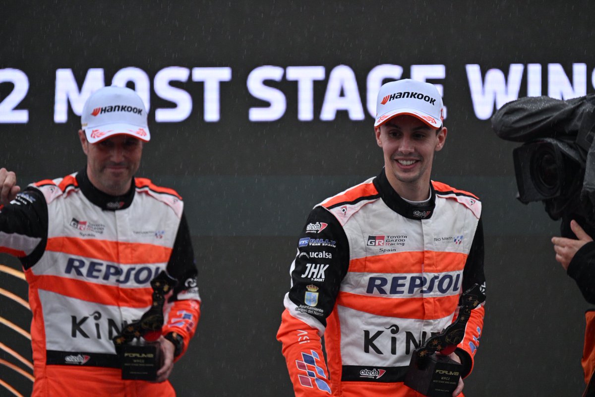 WRC_RallyJapan's tweet image. 📸パワーステージ　ポディウム

#WRC #WRCjp #RallyJapan #ラリージャパン #RJ2025