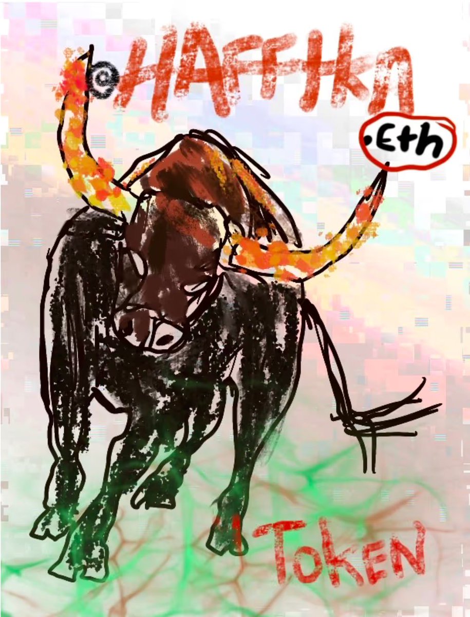 GM

I got word today that <a href="/hafftka/">hafftka</a> is dropping a piece to his Bull Token holders this week

I've long been a Hafftka collector &amp; his Bull Token was on my wishlist for (literally) years

10 months ago, I got my chance... 🧵