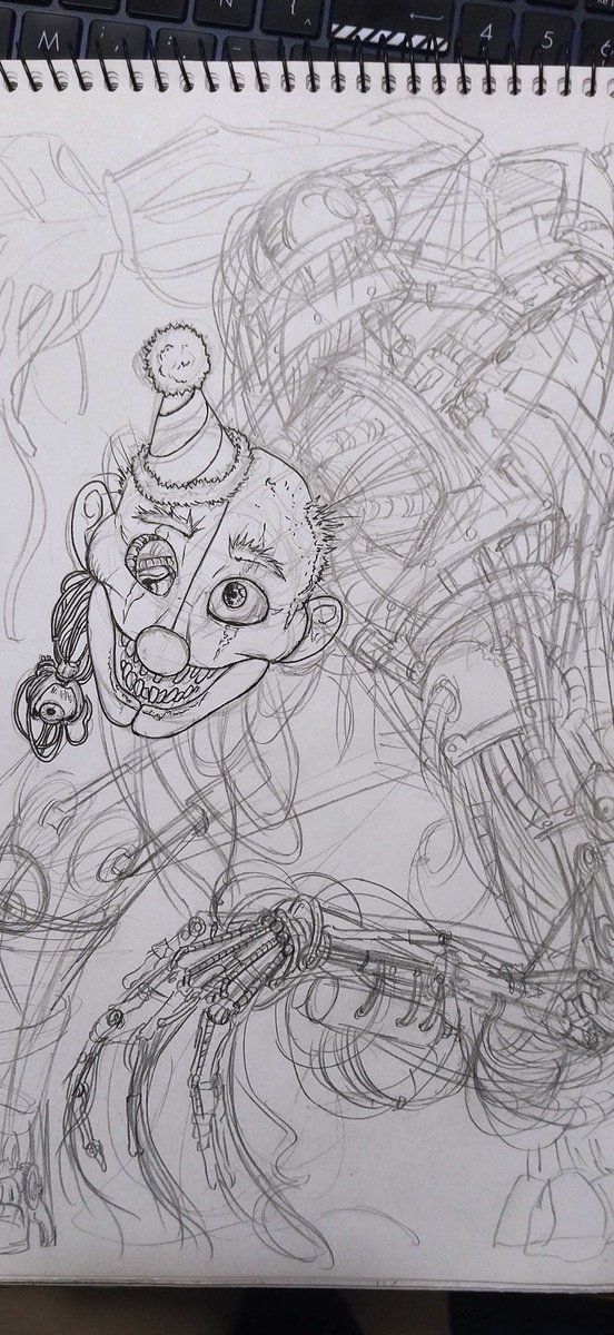 i just found my redesign of ennard the other day lol